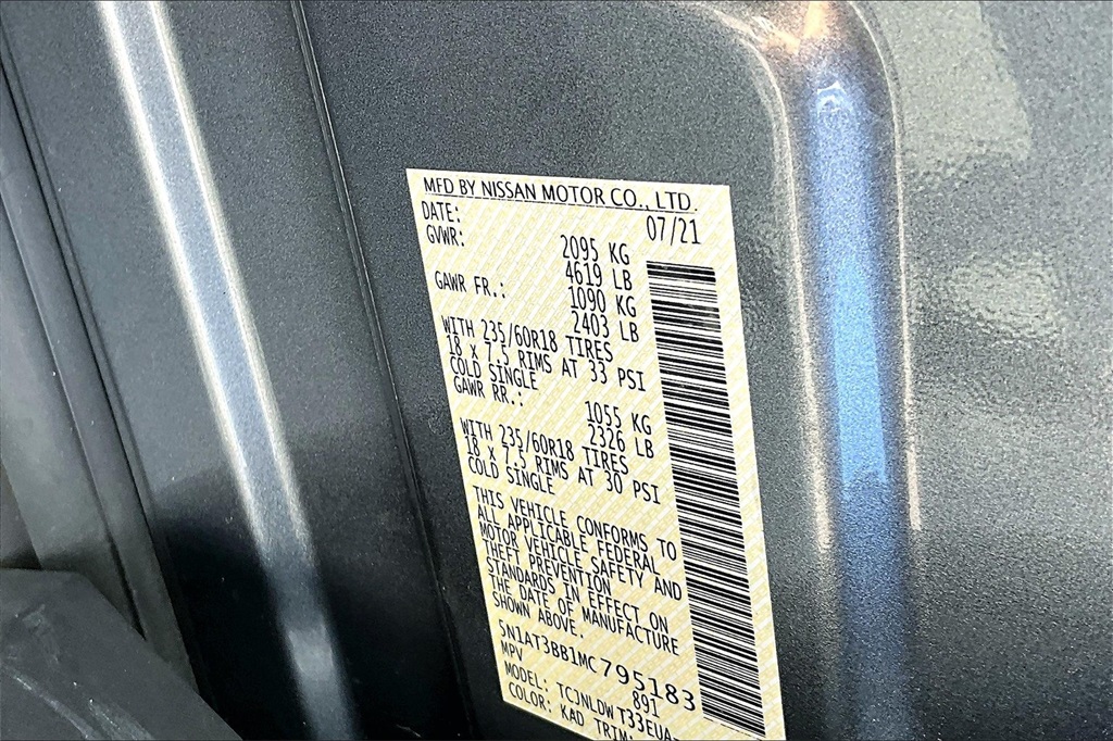 2021 Nissan Rogue SV - Photo 33