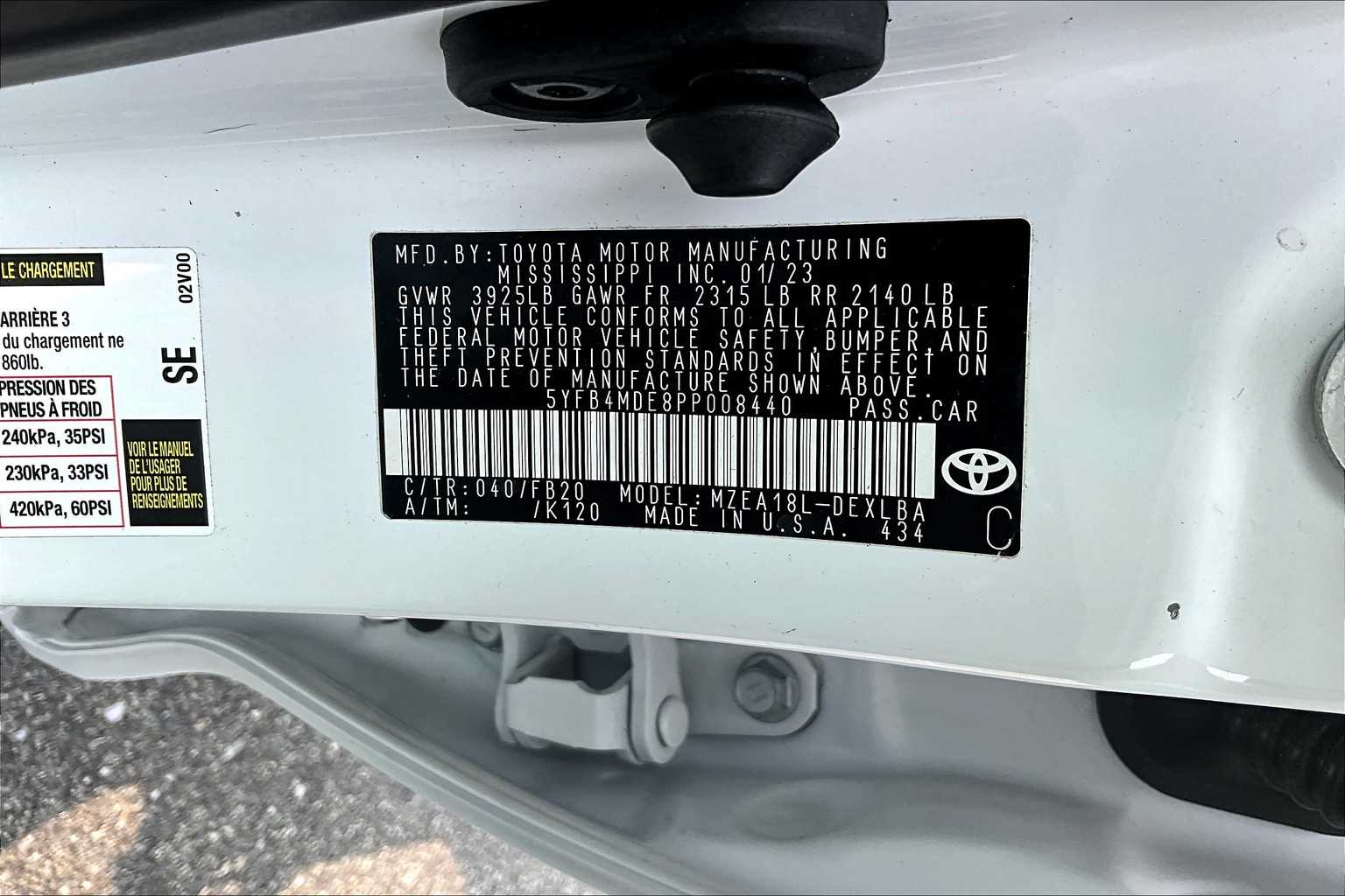 2023 Toyota Corolla LE - Photo 36