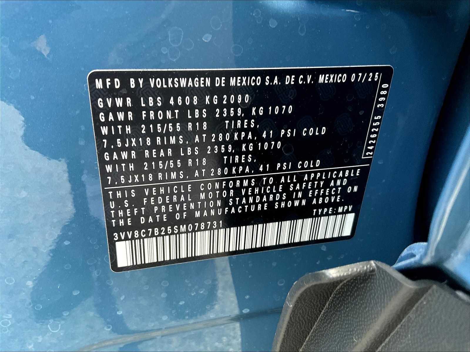 2025 Volkswagen Taos S - Photo 17