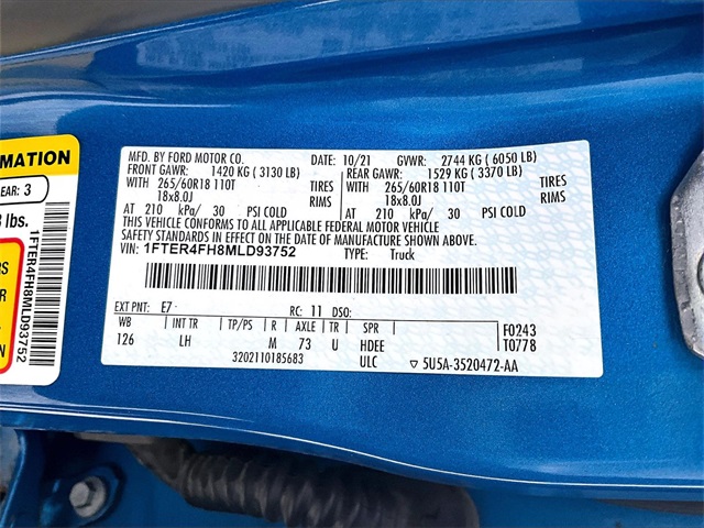 2021 Ford Ranger XL - Photo 34