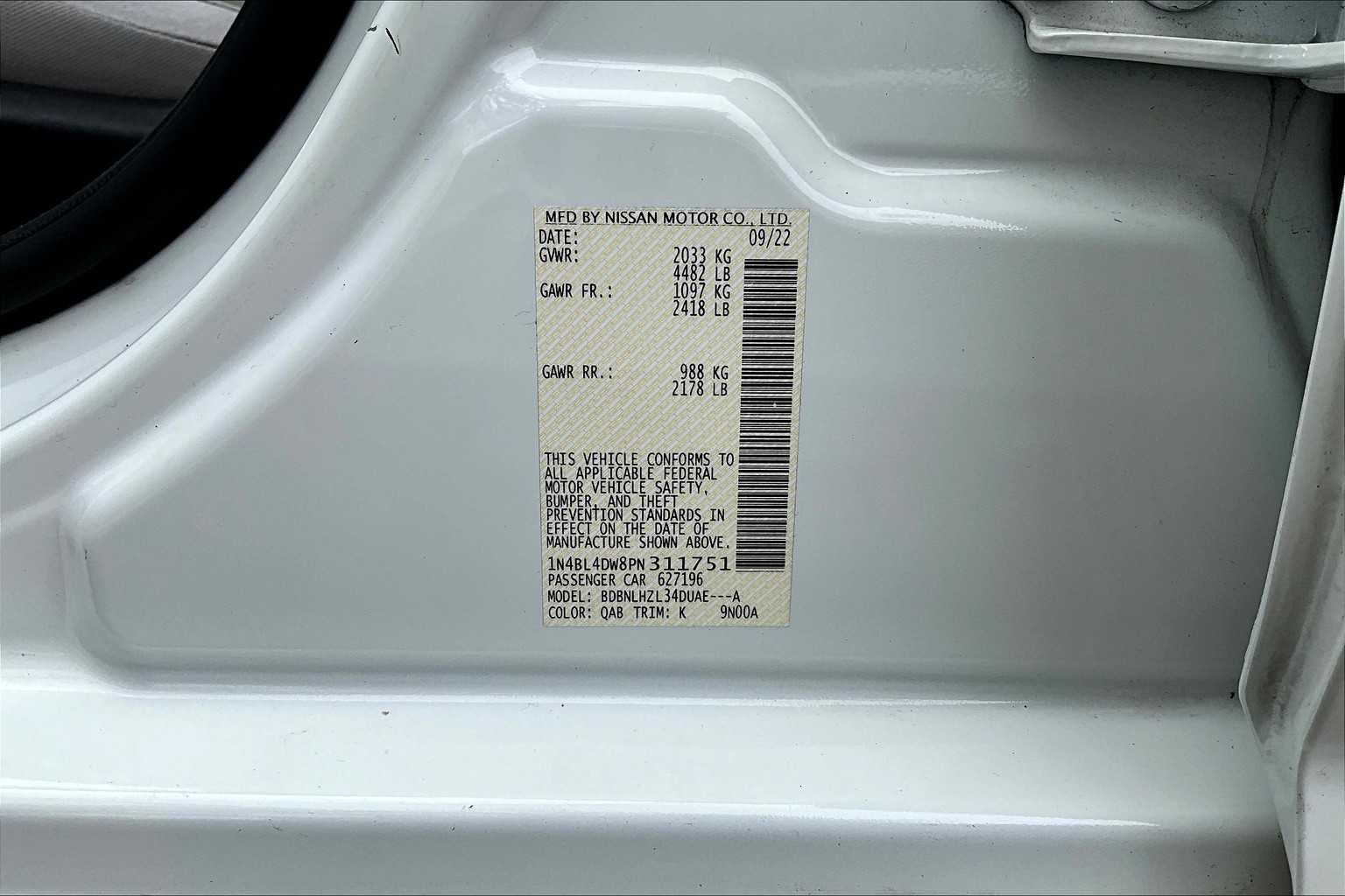 2023 Nissan Altima 2.5 SV - Photo 34