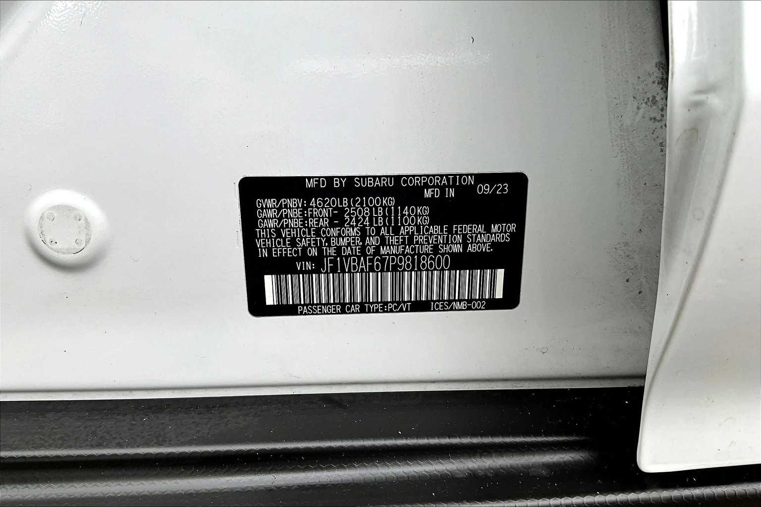2023 Subaru WRX Premium - Photo 34