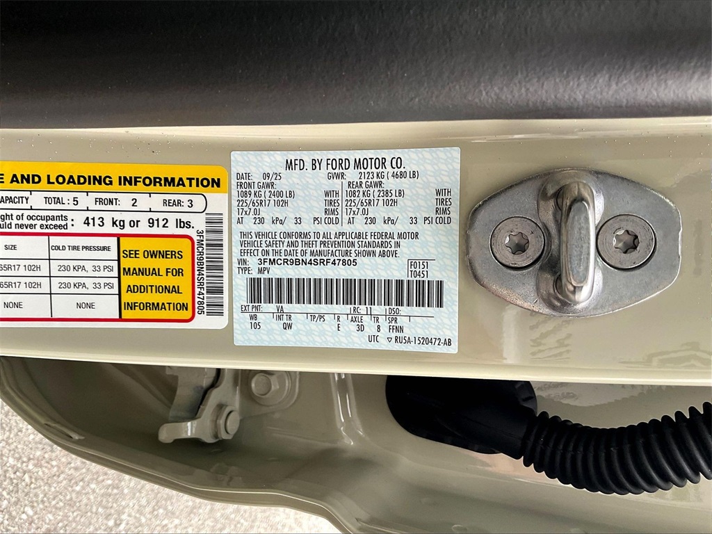 2025 Ford Bronco Sport Big Bend - Photo 16