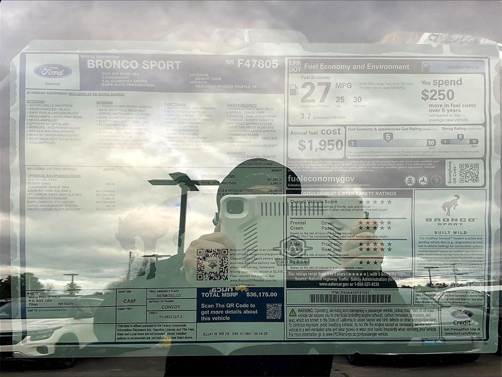 2025 Ford Bronco Sport Big Bend - Photo 17