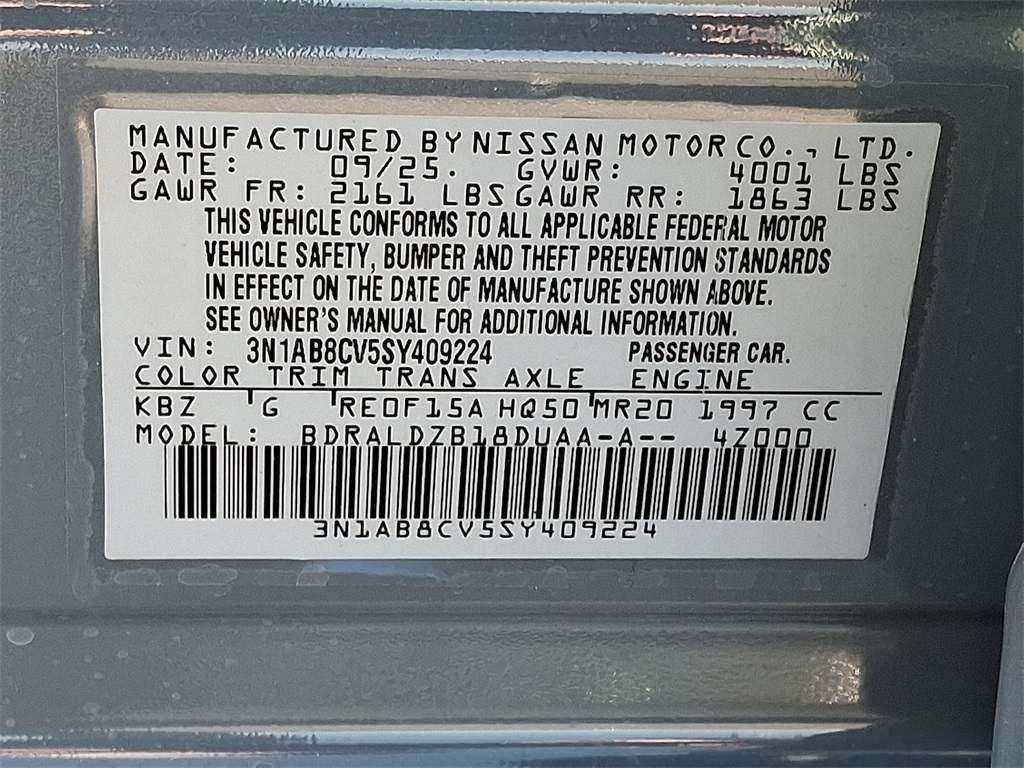 2025 Nissan Sentra SV - Photo 18