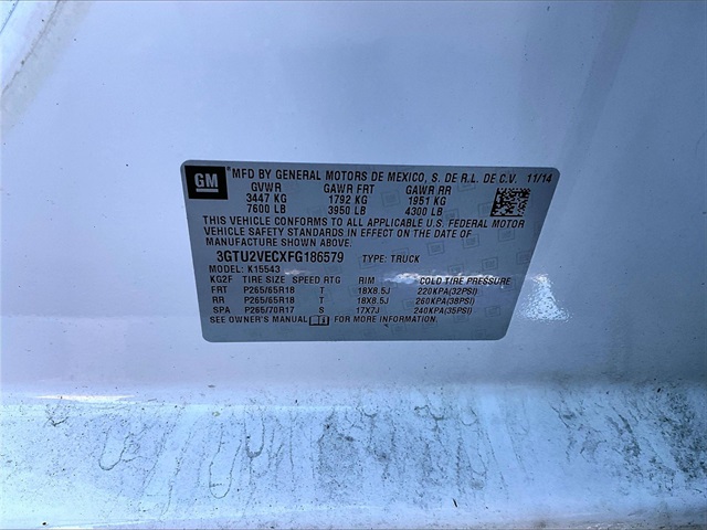 2015 GMC Sierra 1500 SLT - Photo 9