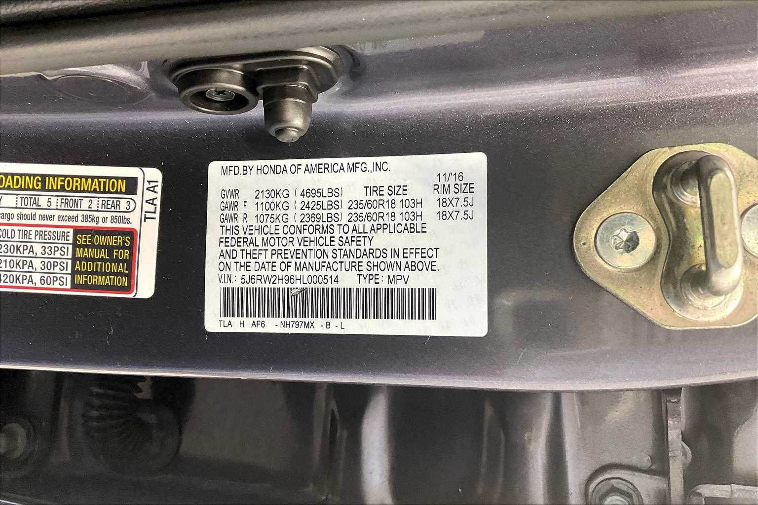 2017 Honda CR-V Touring - Photo 36