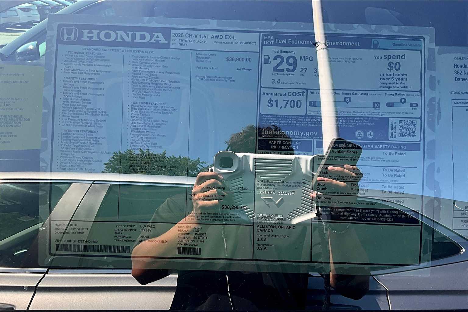 2026 Honda CR-V EX-L - Photo 17
