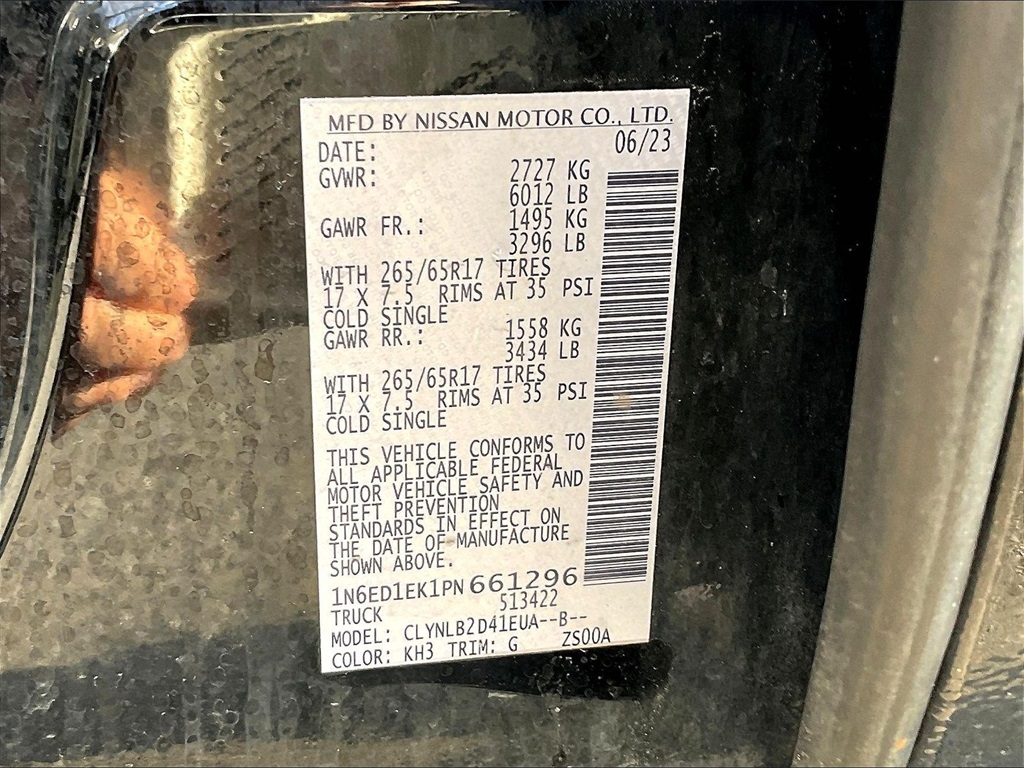 2023 Nissan Frontier SV - Photo 31