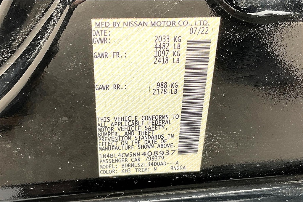 2022 Nissan Altima 2.5 SR - Photo 32