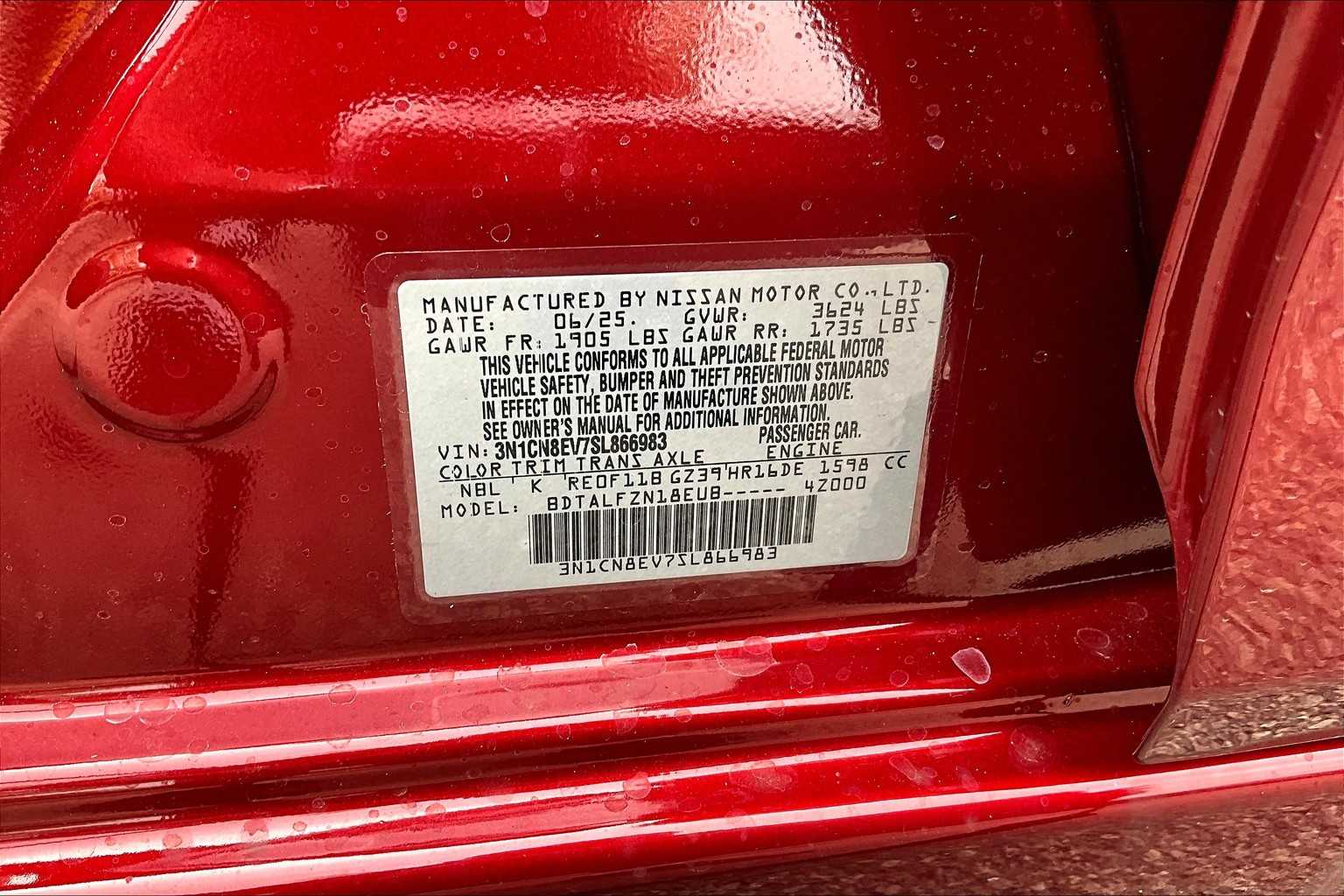 2025 Nissan Versa SV - Photo 17
