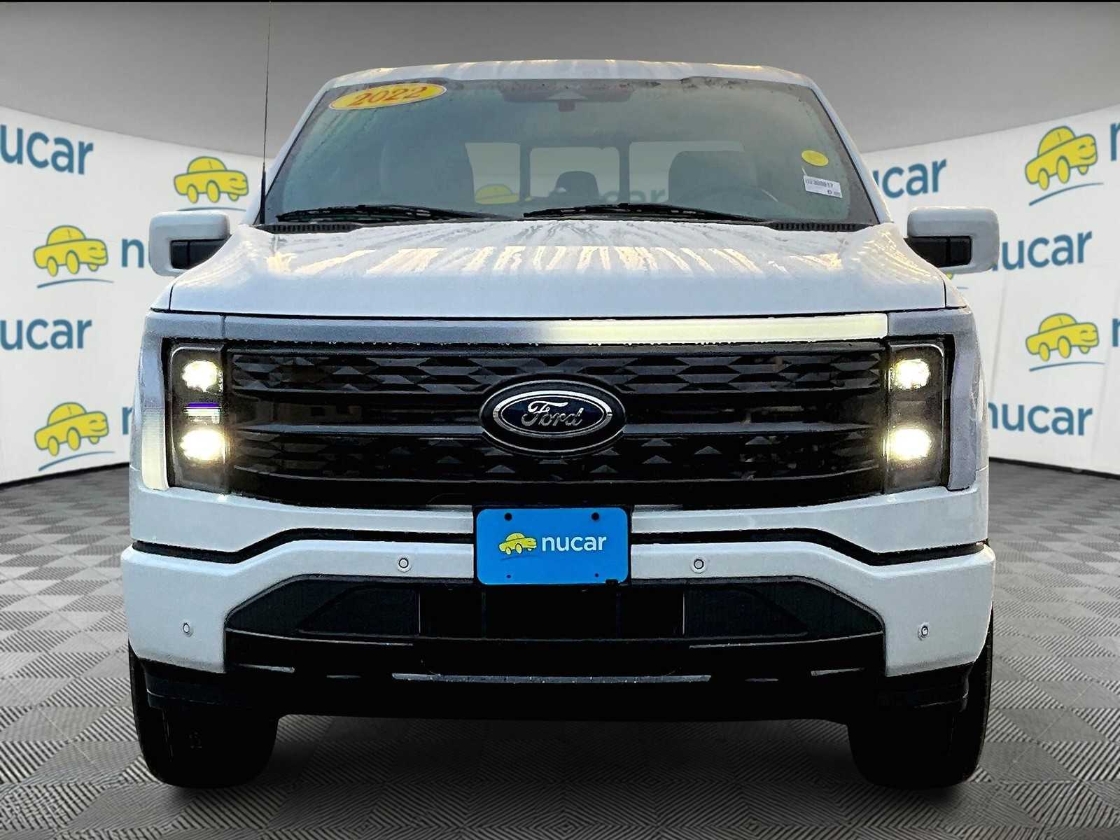Used 2022 Ford F-150 Lightning Platinum with VIN 1FT6W1EV1NWG09444 for sale in New Castle, DE