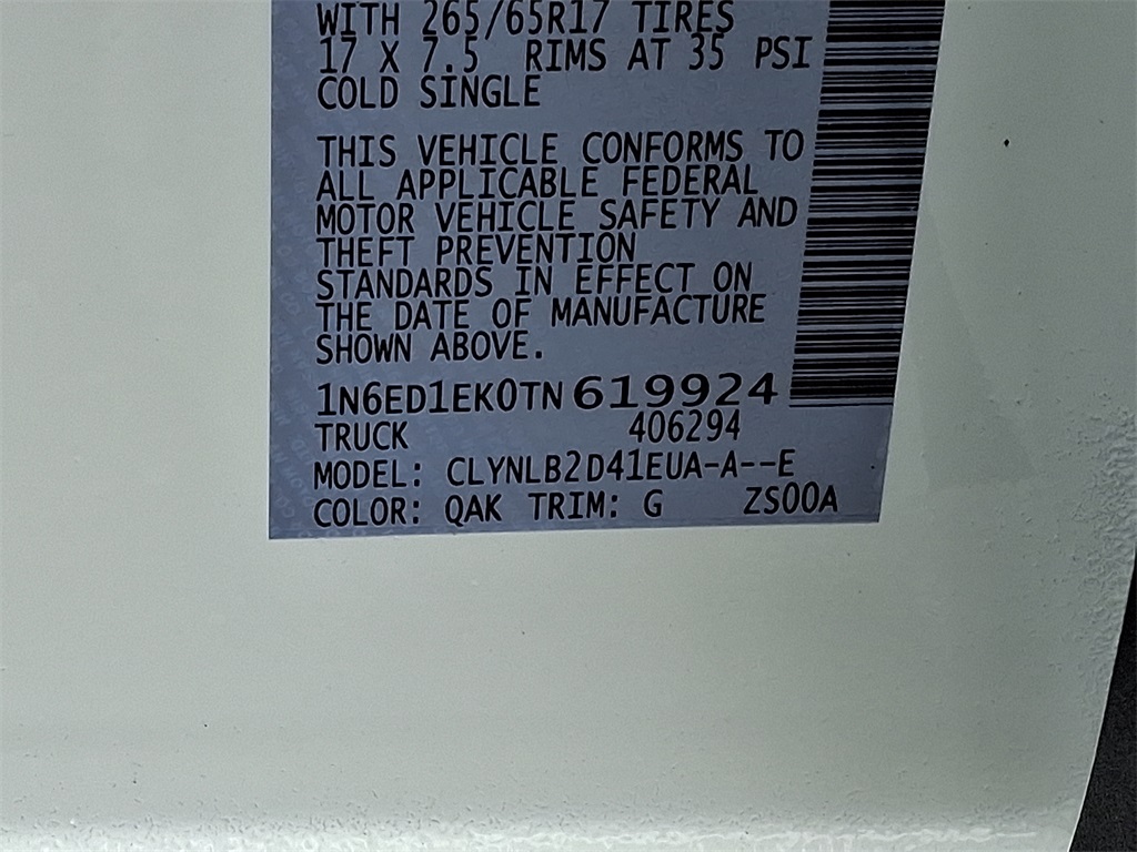 2026 Nissan Frontier SV - Photo 17