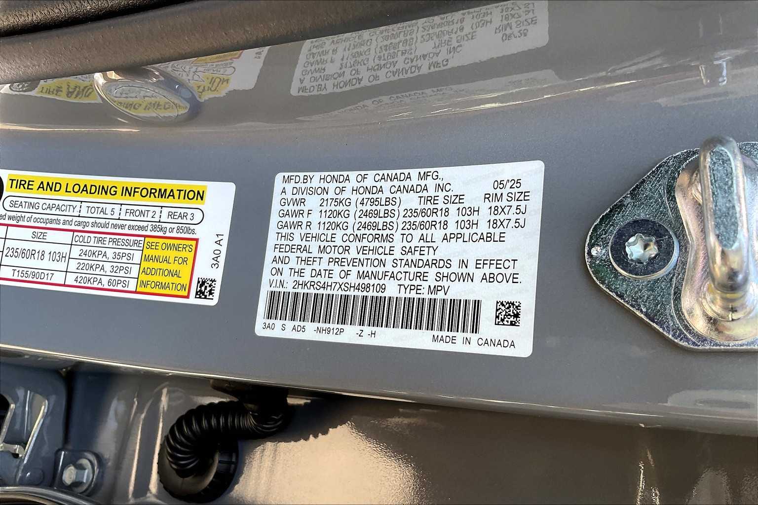 2025 Honda CR-V EX-L - Photo 18