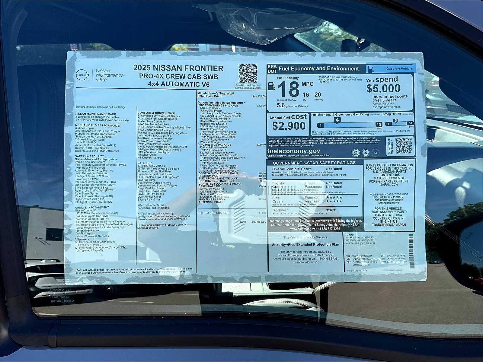 2025 Nissan Frontier PRO-4X - Photo 18