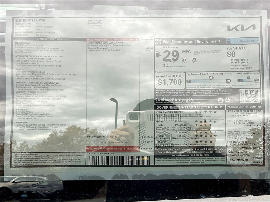 2026 Kia Seltos LX - Photo 17