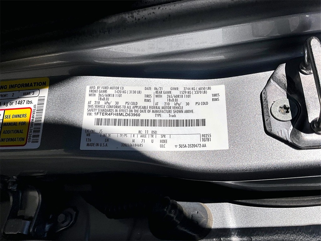 2021 Ford Ranger XL - Photo 36