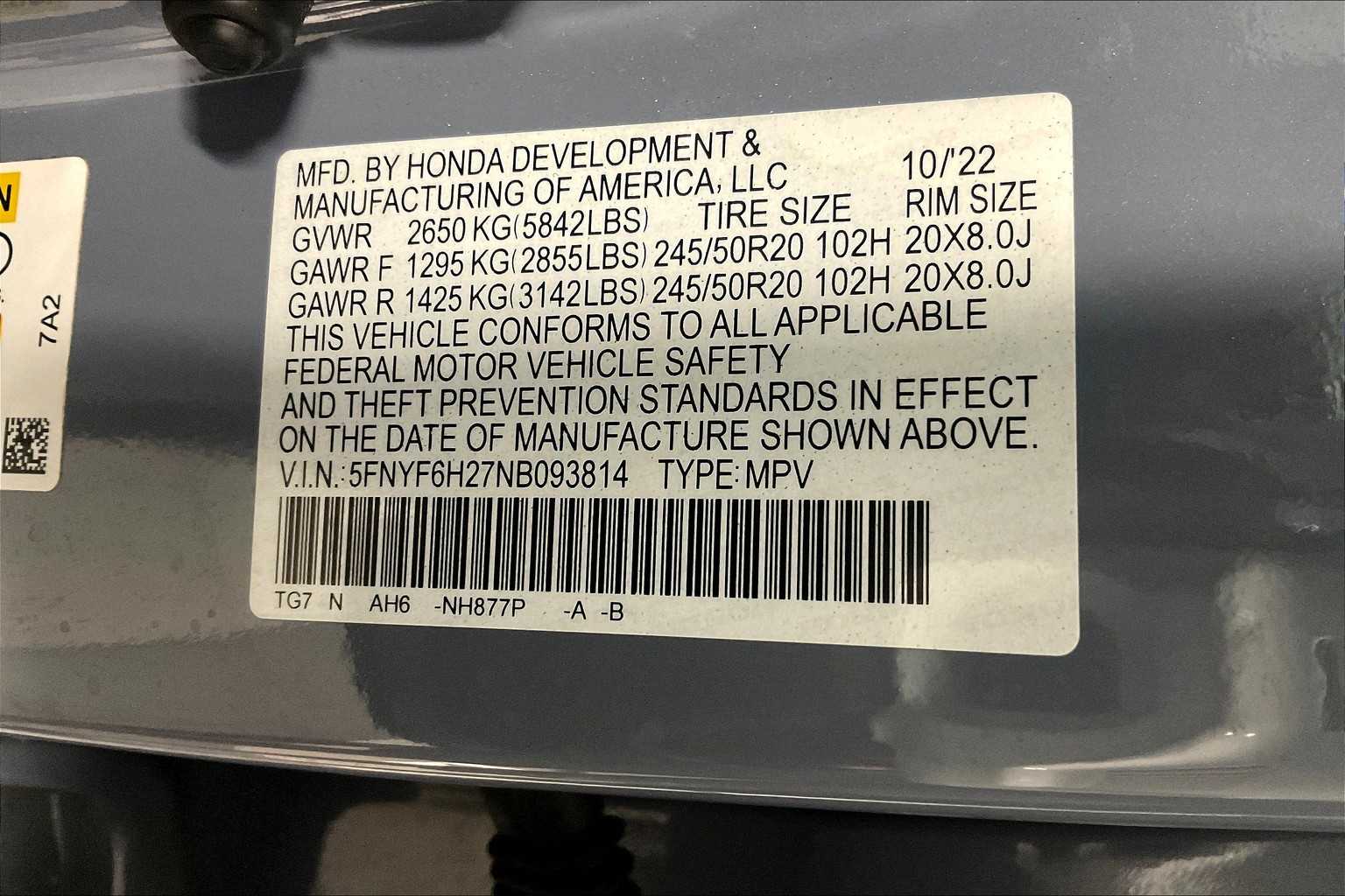 2022 Honda Pilot Special Edition - Photo 37