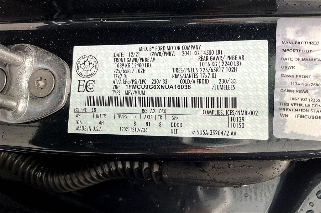 2022 Ford Escape SE - Photo 31