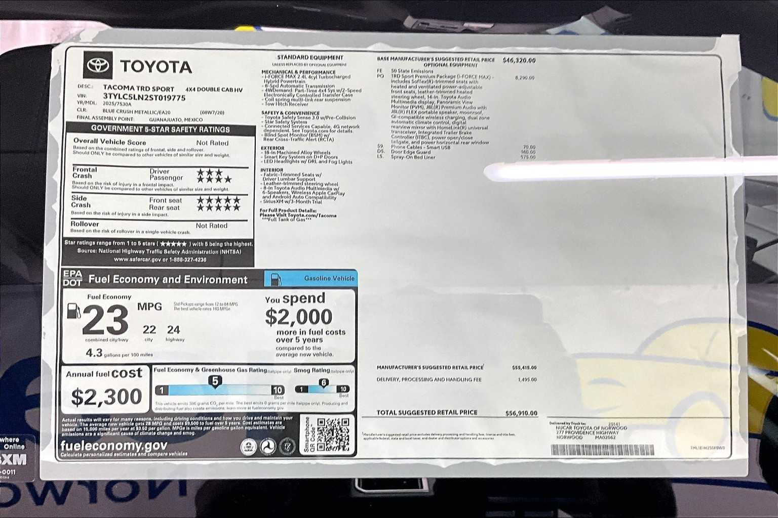 2025 Toyota Tacoma TRD Sport Hybrid - Photo 18