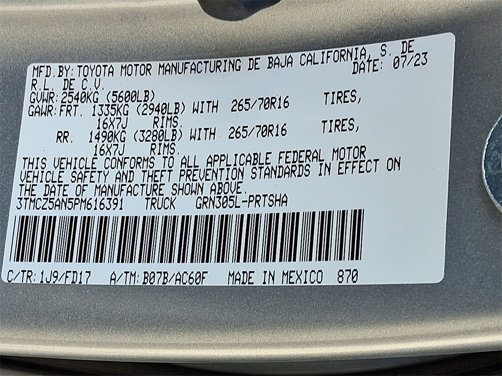 2023 Toyota Tacoma TRD Off-Road - Photo 27