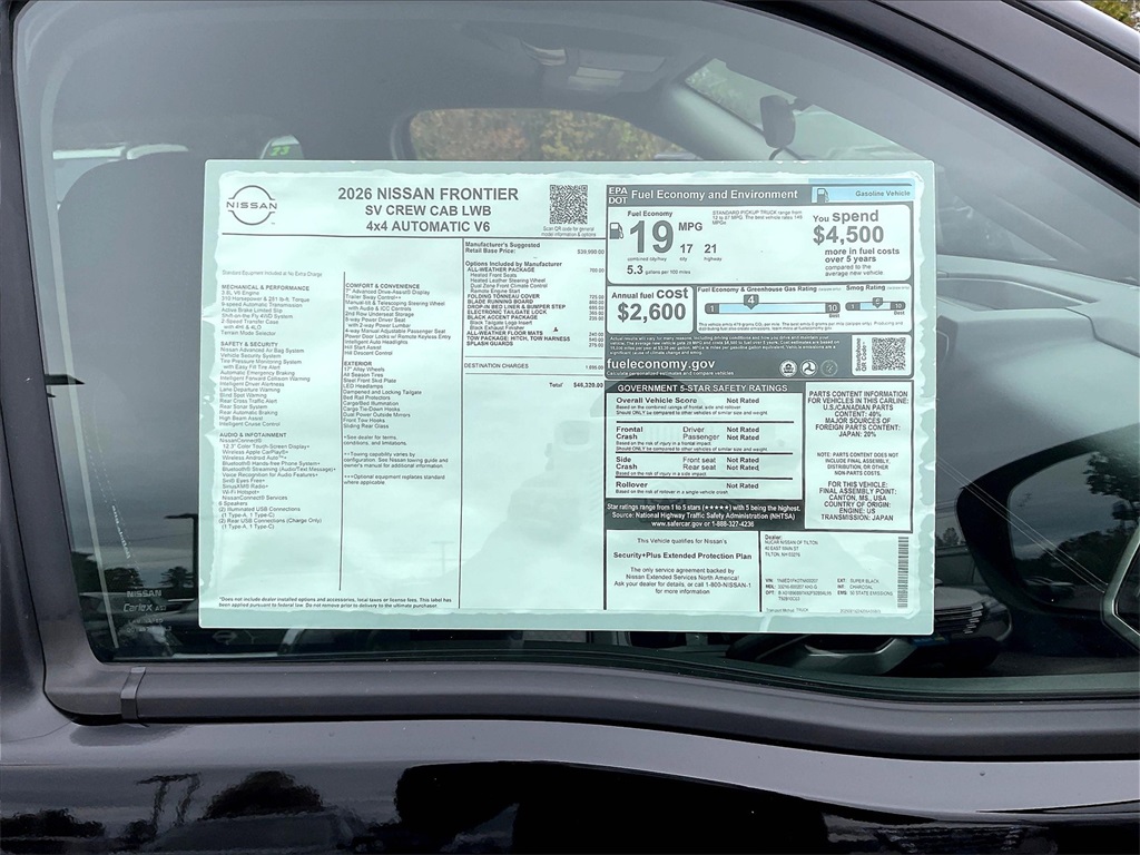 2026 Nissan Frontier SV - Photo 17