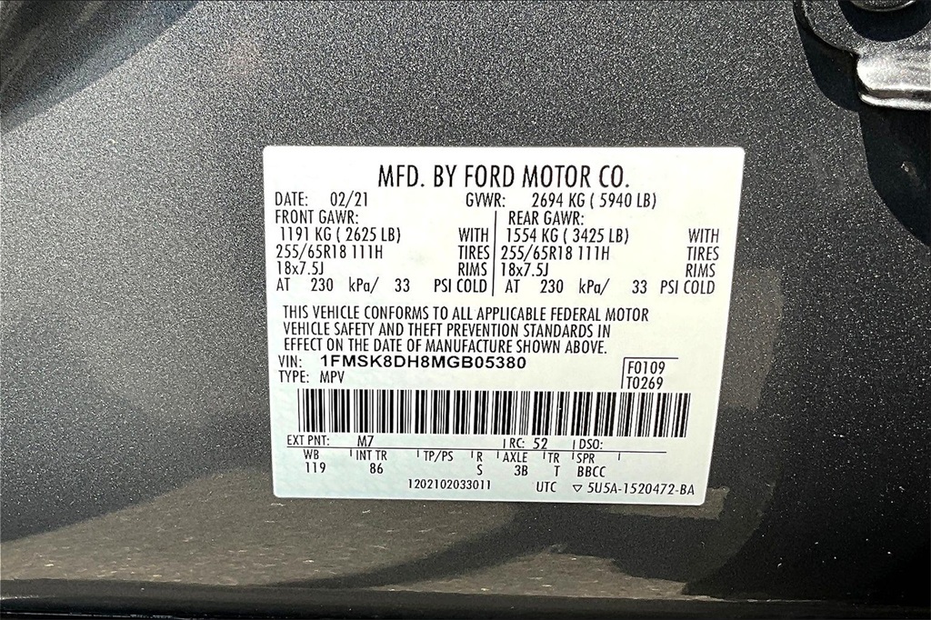 2021 Ford Explorer XLT - Photo 34