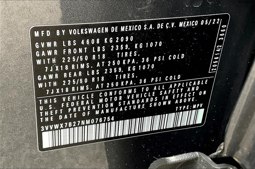 2022 Volkswagen Taos 1.5T SE - Photo 31