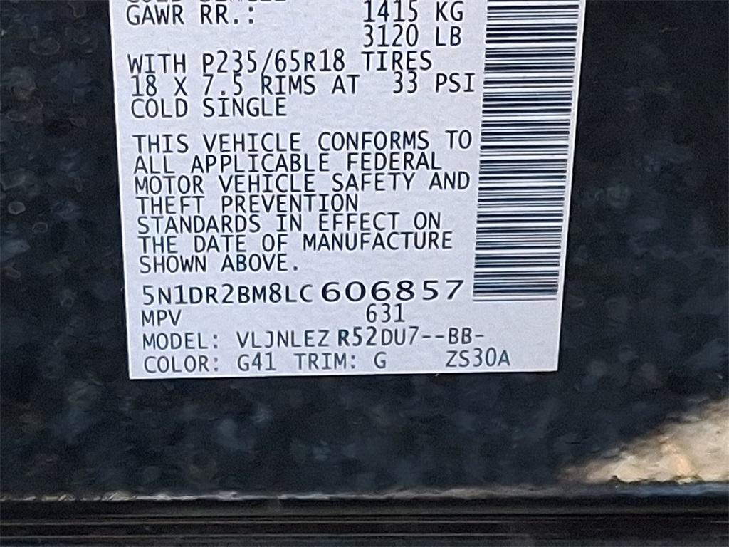 2020 Nissan Pathfinder SV - Photo 27