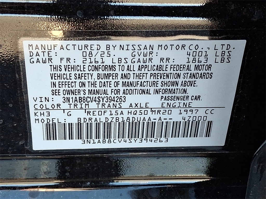 2025 Nissan Sentra SV - Photo 19