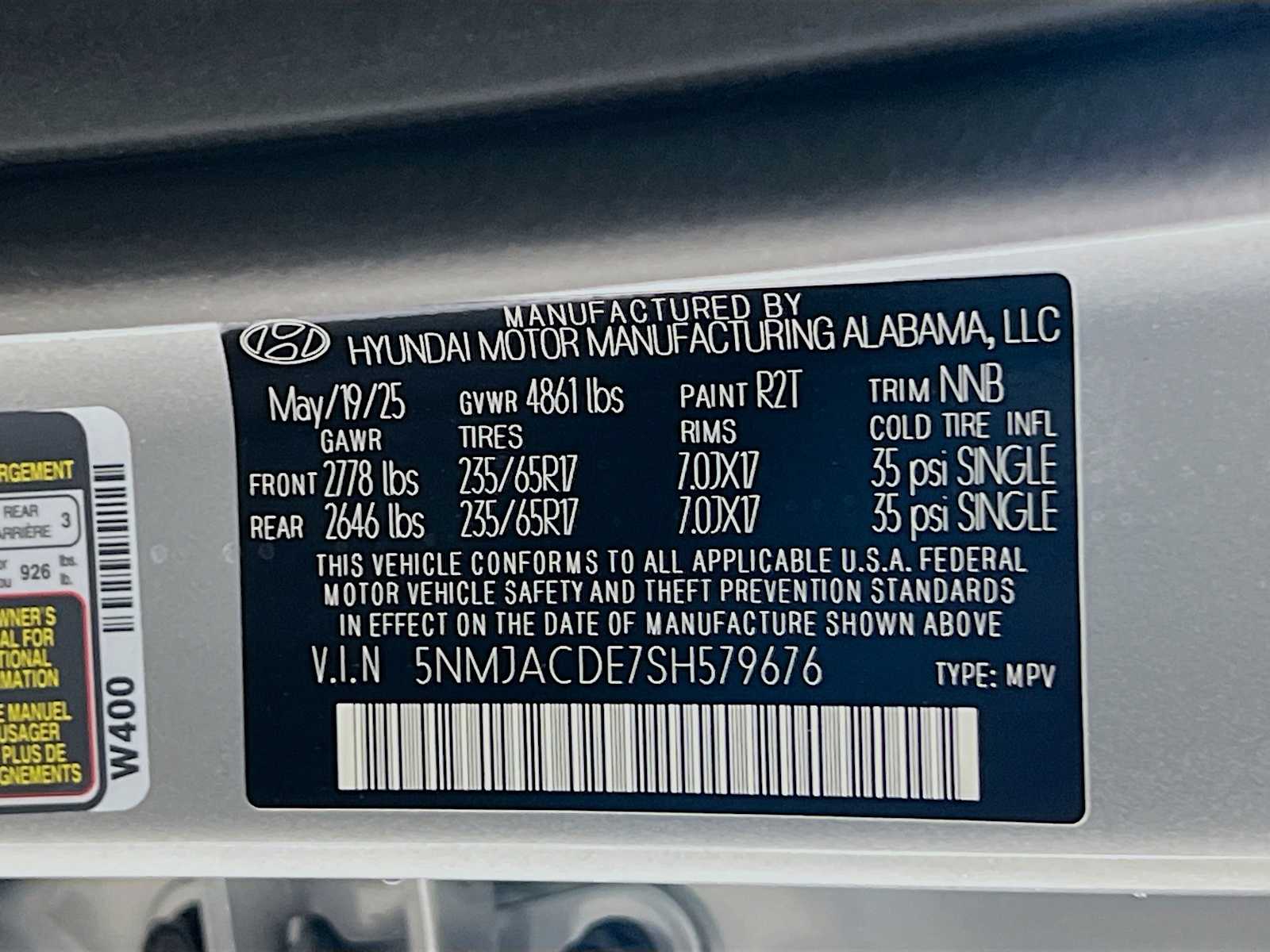 2025 Hyundai Tucson SE - Photo 19