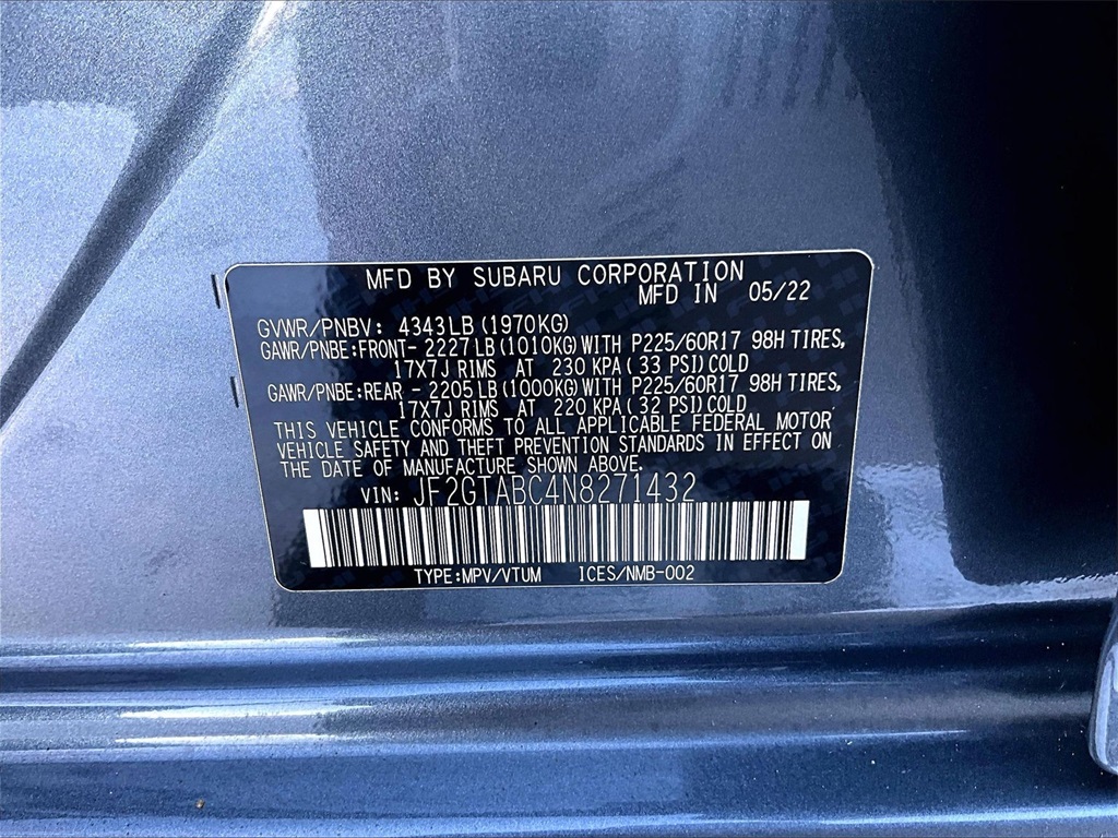 2022 Subaru Crosstrek Base - Photo 33
