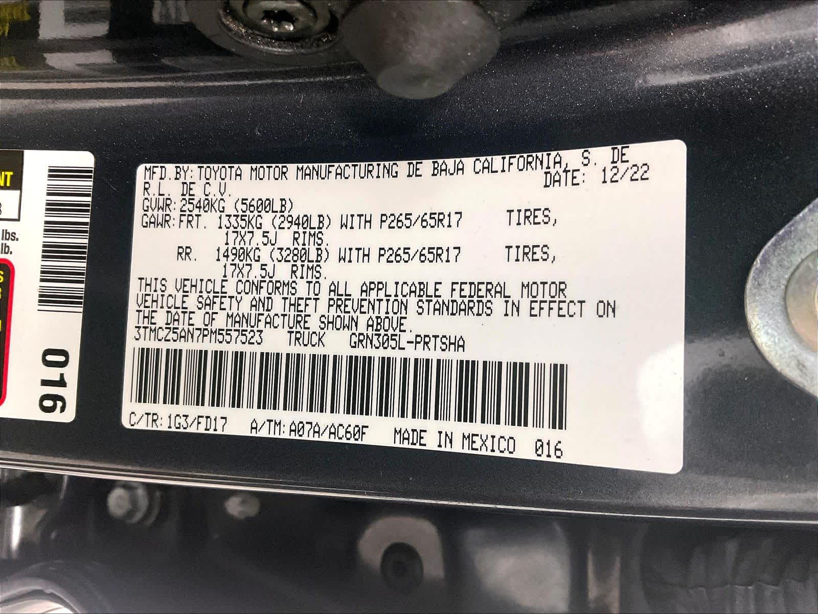 2023 Toyota Tacoma TRD Sport - Photo 36