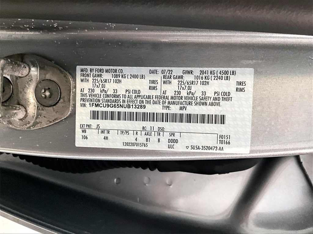 2022 Ford Escape SE - Photo 33