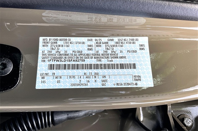 2025 Ford F-150 XLT - Photo 14