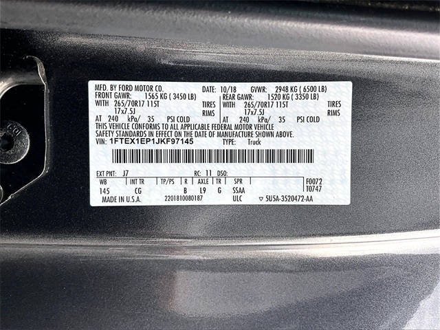 2018 Ford F-150 XL - Photo 34