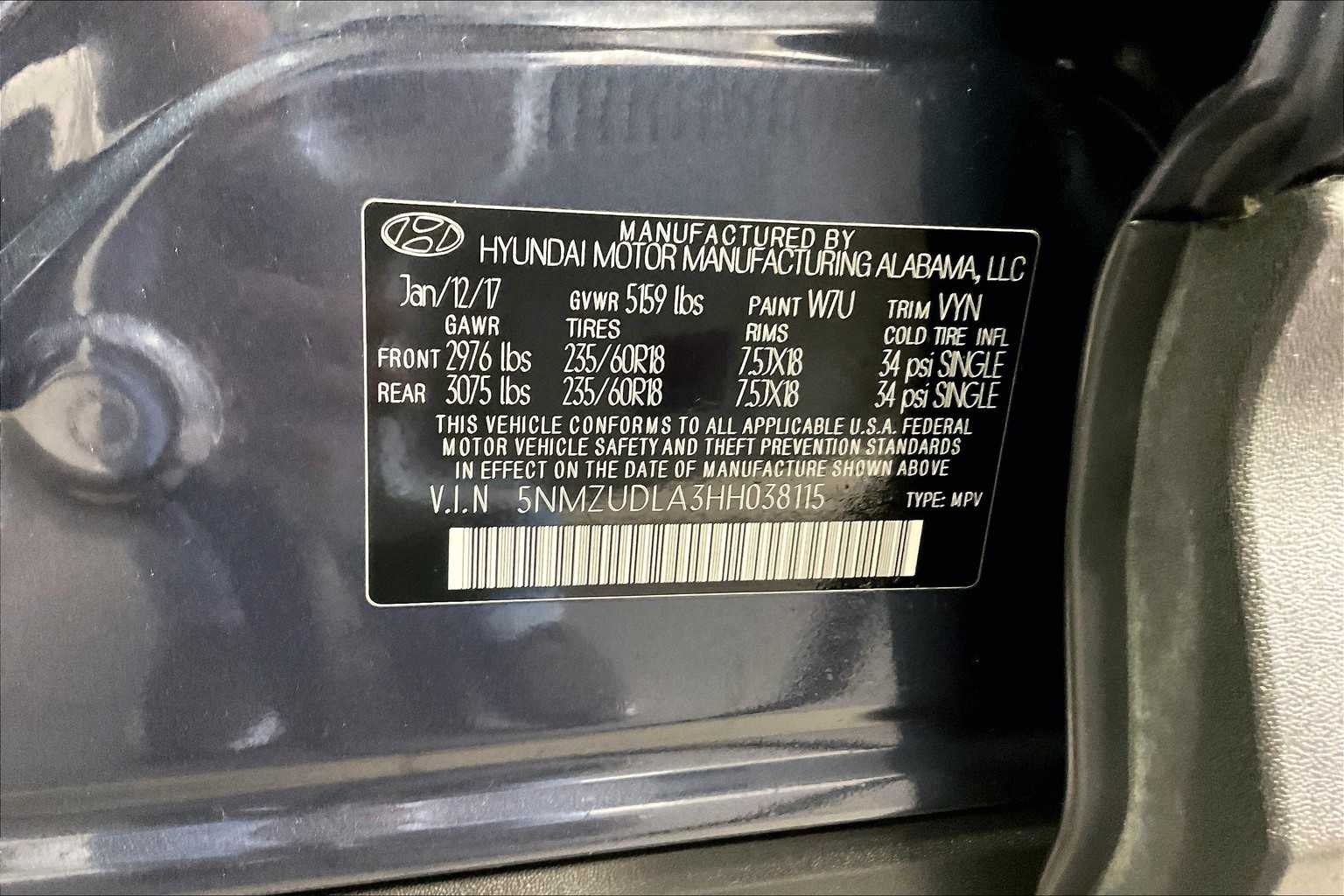 2017 Hyundai Santa Fe Sport 2.0T - Photo 33