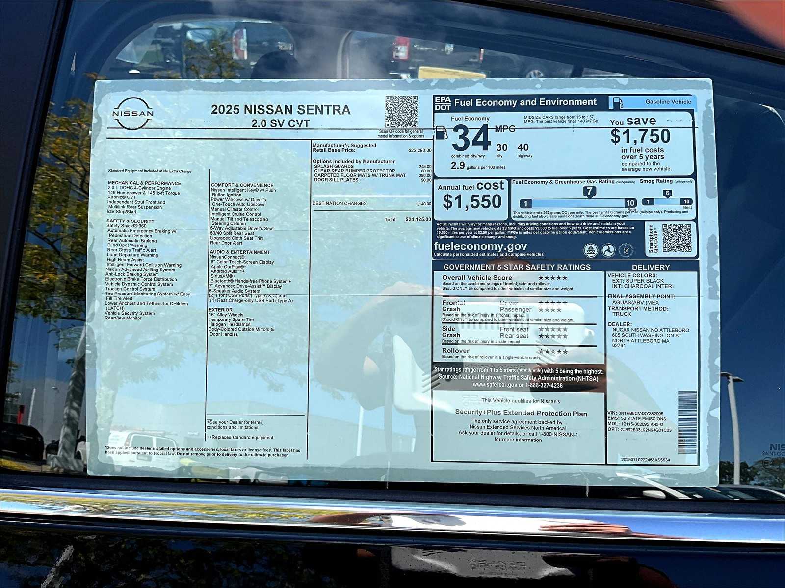 2025 Nissan Sentra SV - Photo 18