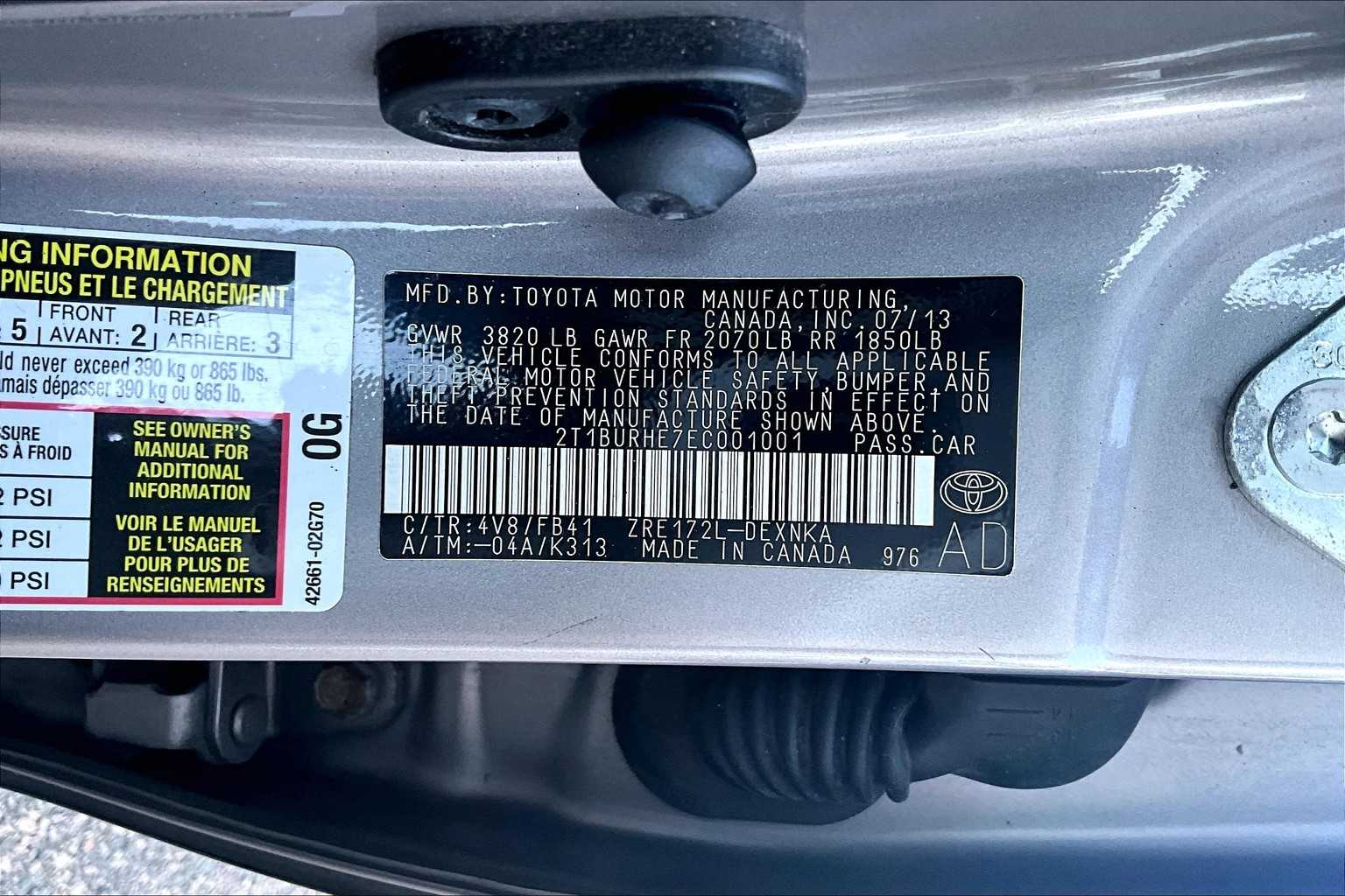 2014 Toyota Corolla LE - Photo 6