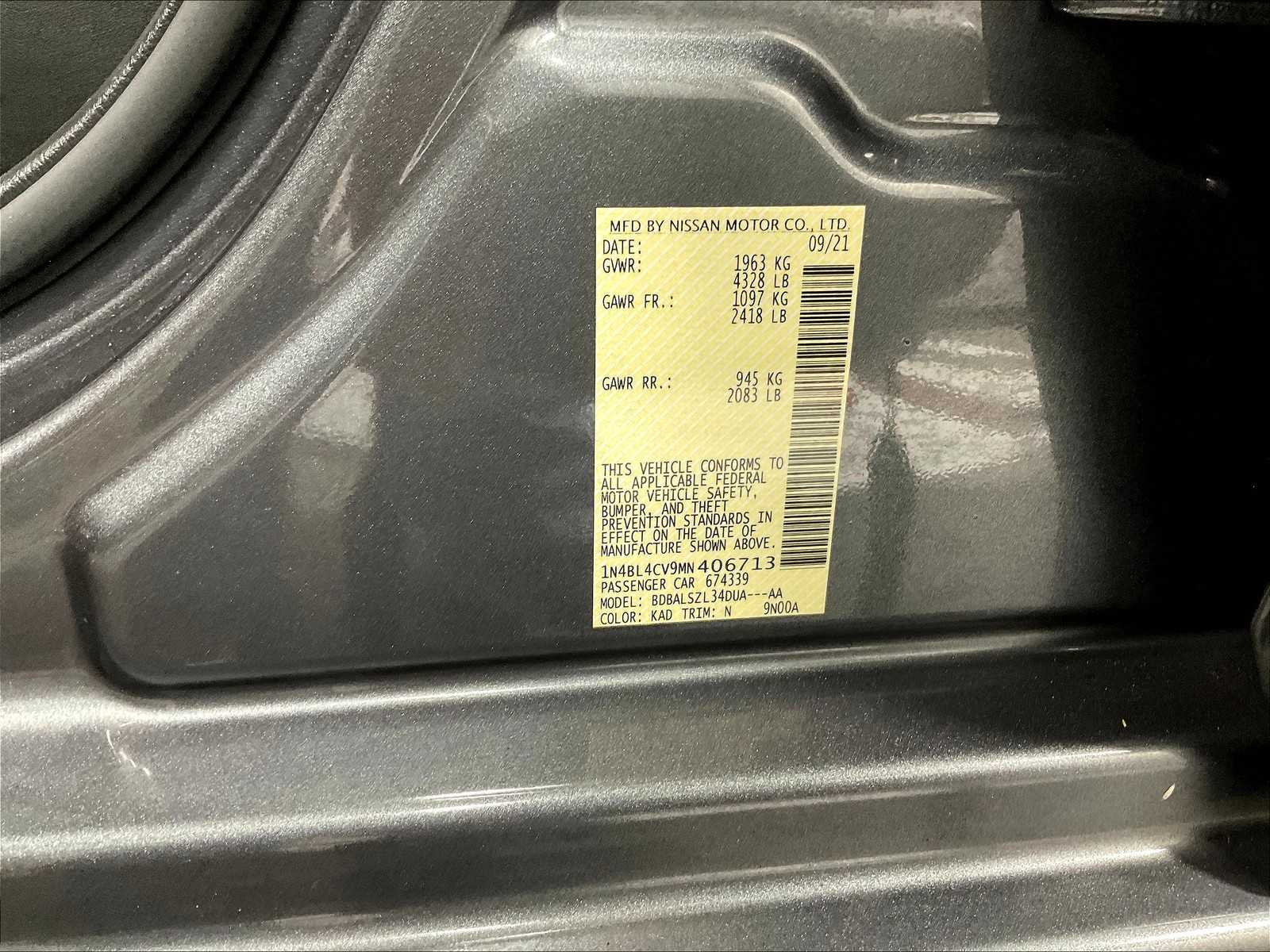 2021 Nissan Altima 2.5 SR - Photo 34