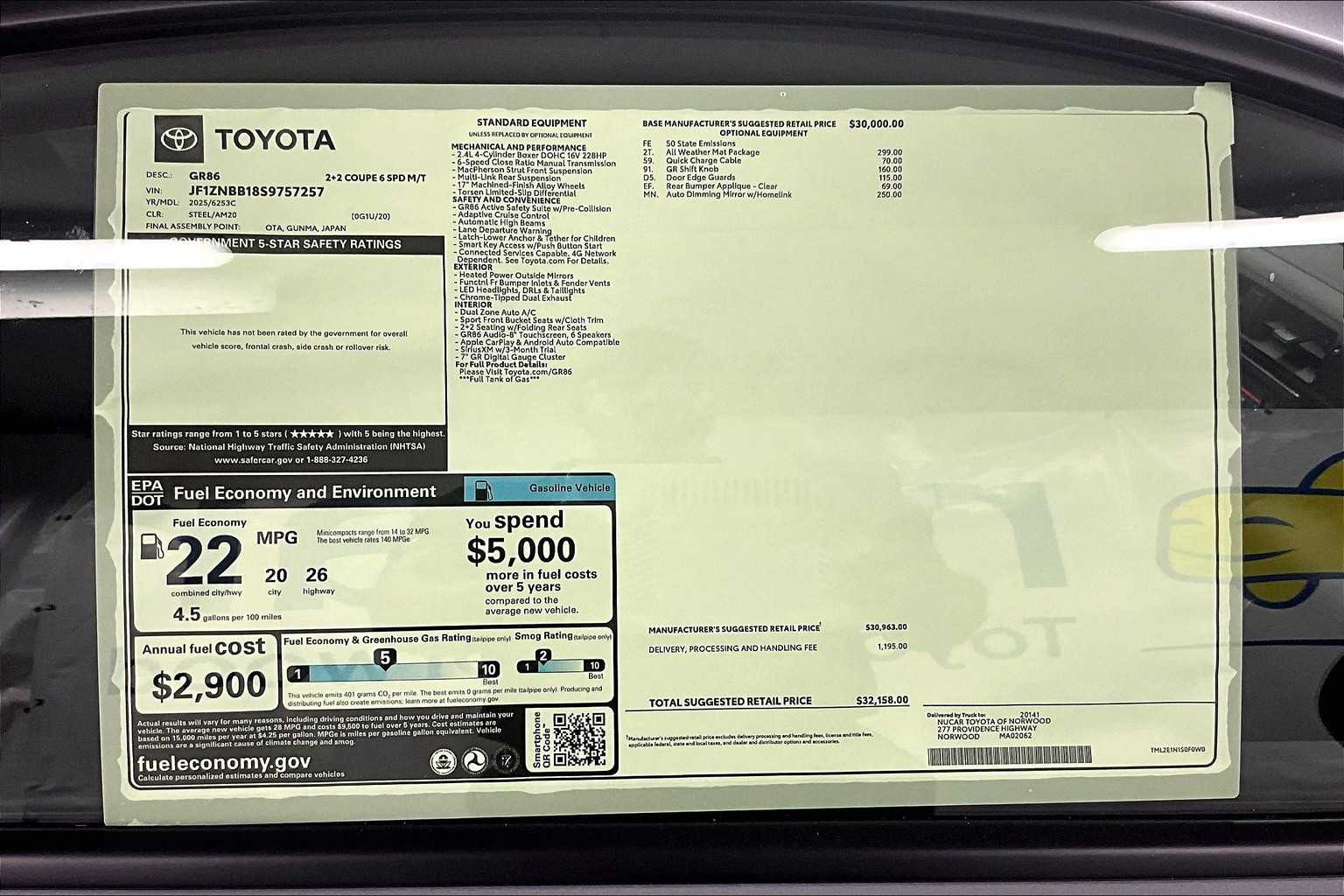 2025 Toyota GR86  - Photo 16