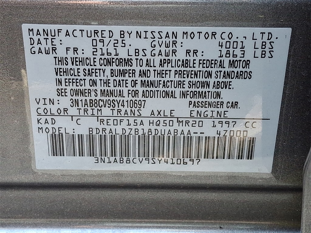 2025 Nissan Sentra SV - Photo 19