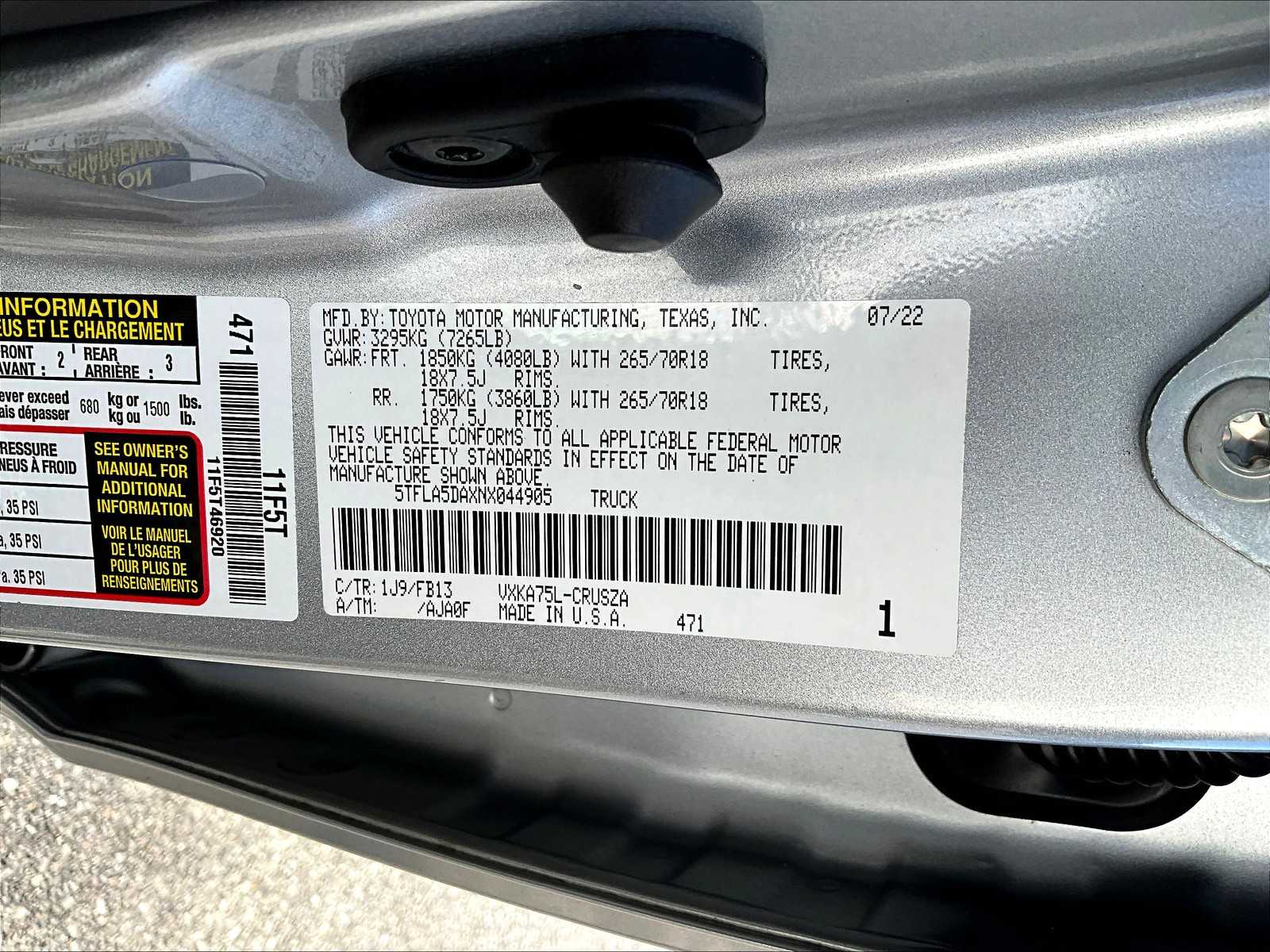 2022 Toyota Tundra SR5 - Photo 36