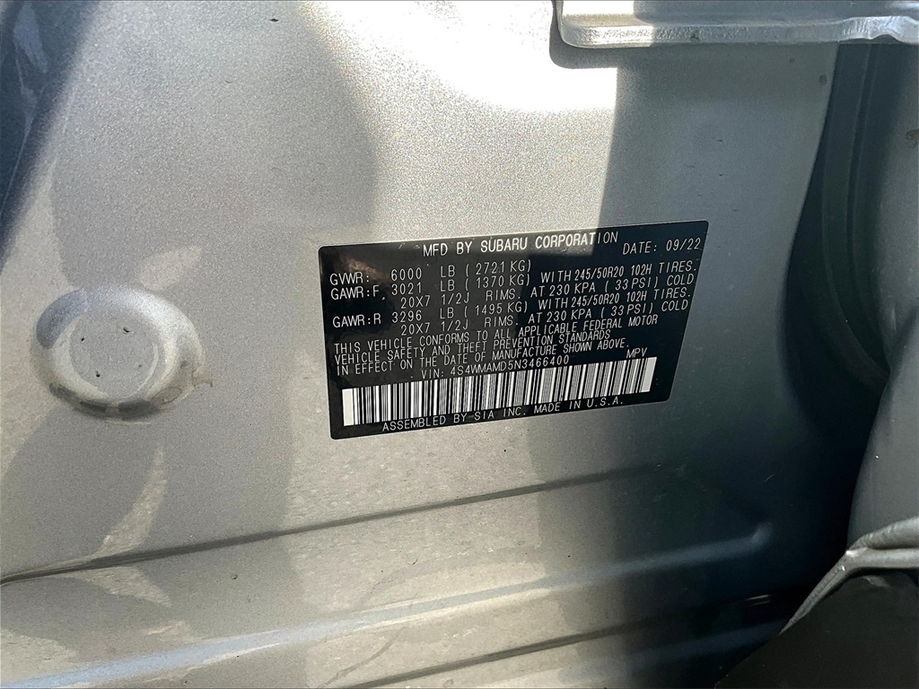 2022 Subaru Ascent Limited - Photo 34