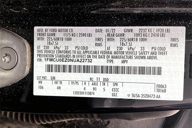 2022 Ford Escape Plug-In Hybrid SE - Photo 9