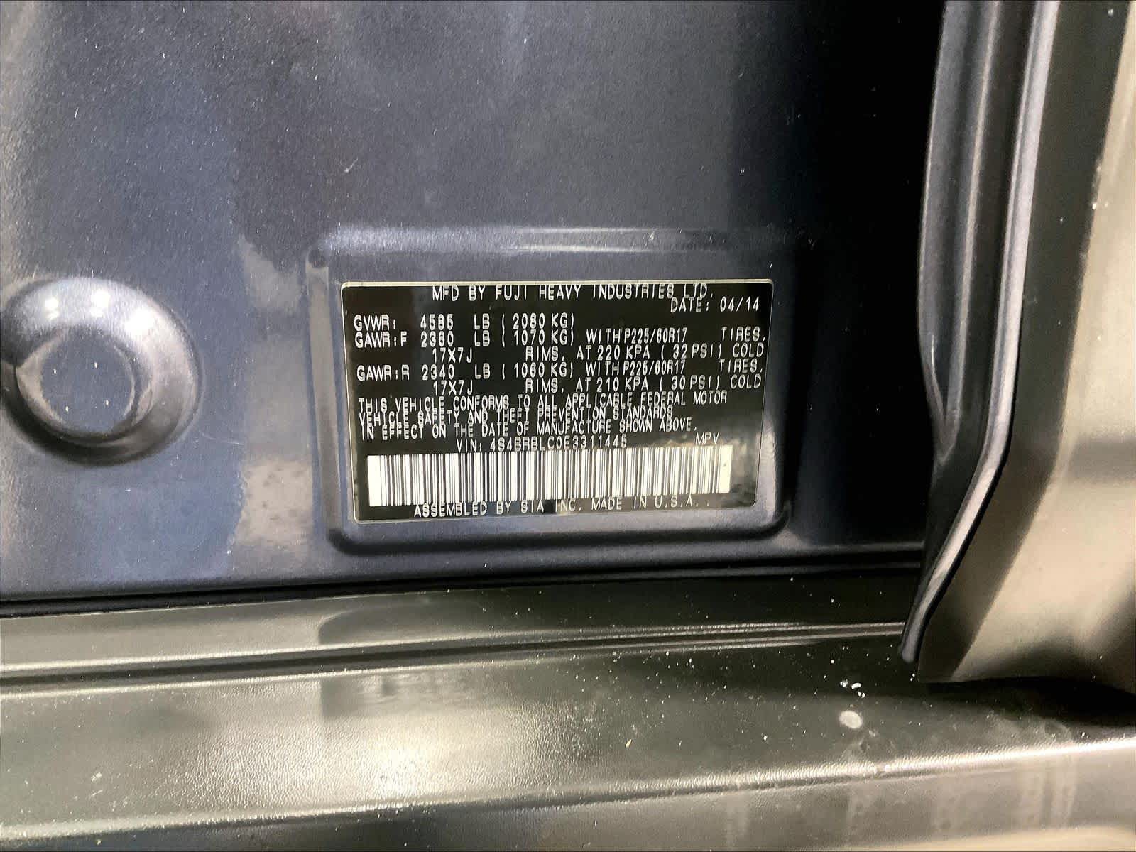 2014 Subaru Outback 2.5i Limited - Photo 35