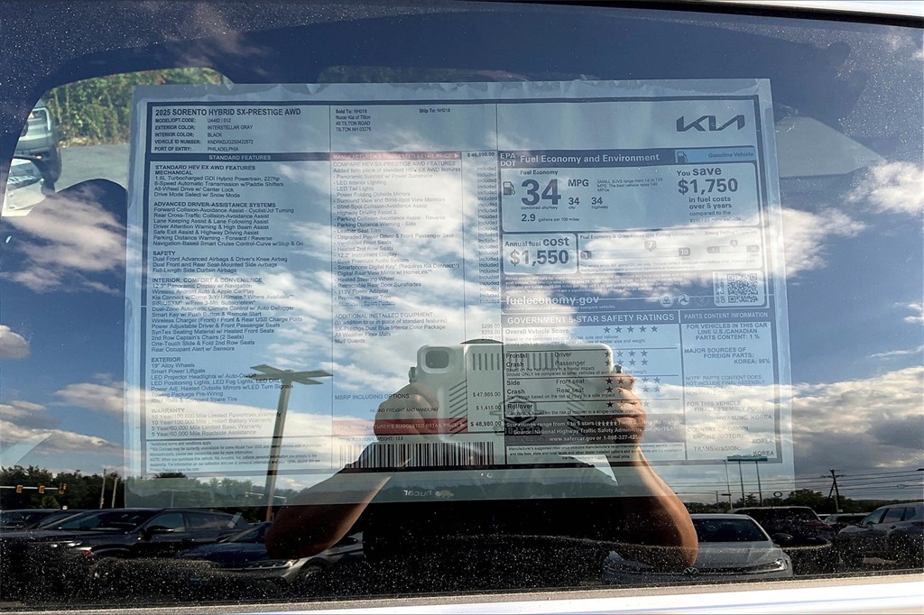2025 Kia Sorento Hybrid SX Prestige - Photo 17