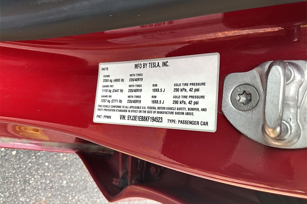 2019 Tesla Model 3 Long Range - Photo 36