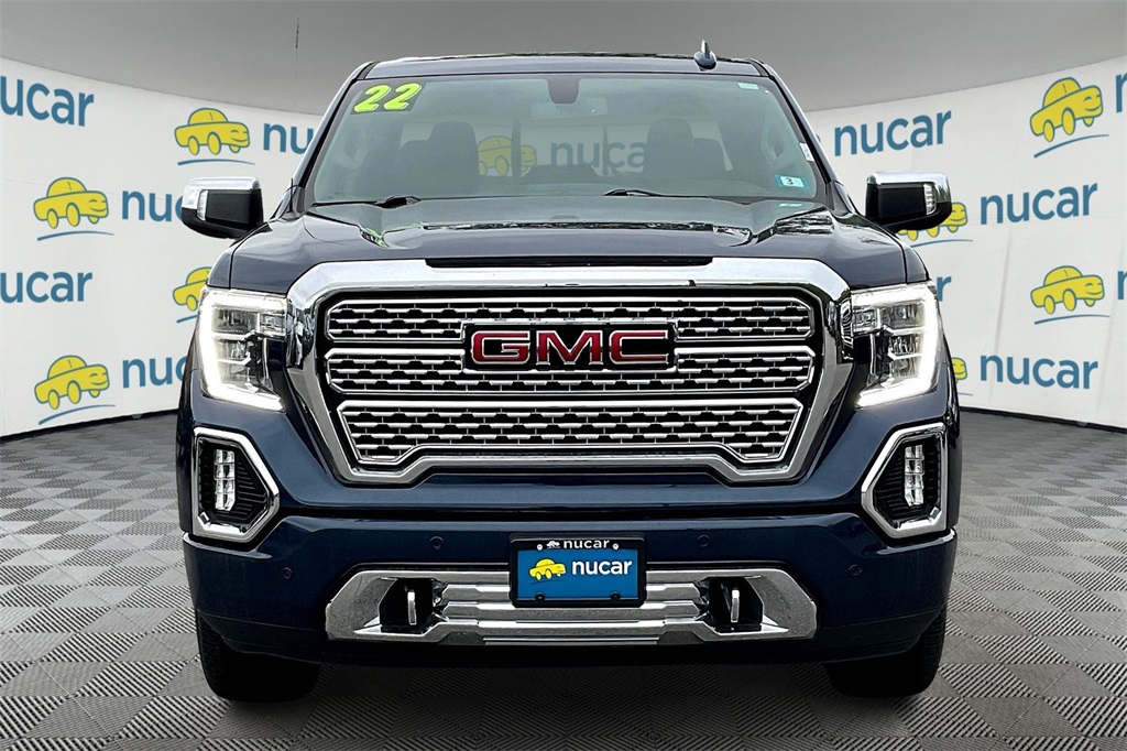 Used 2022 GMC Sierra 1500 Limited Denali with VIN 3GTU9FEL8NG209874 for sale in New Castle, DE