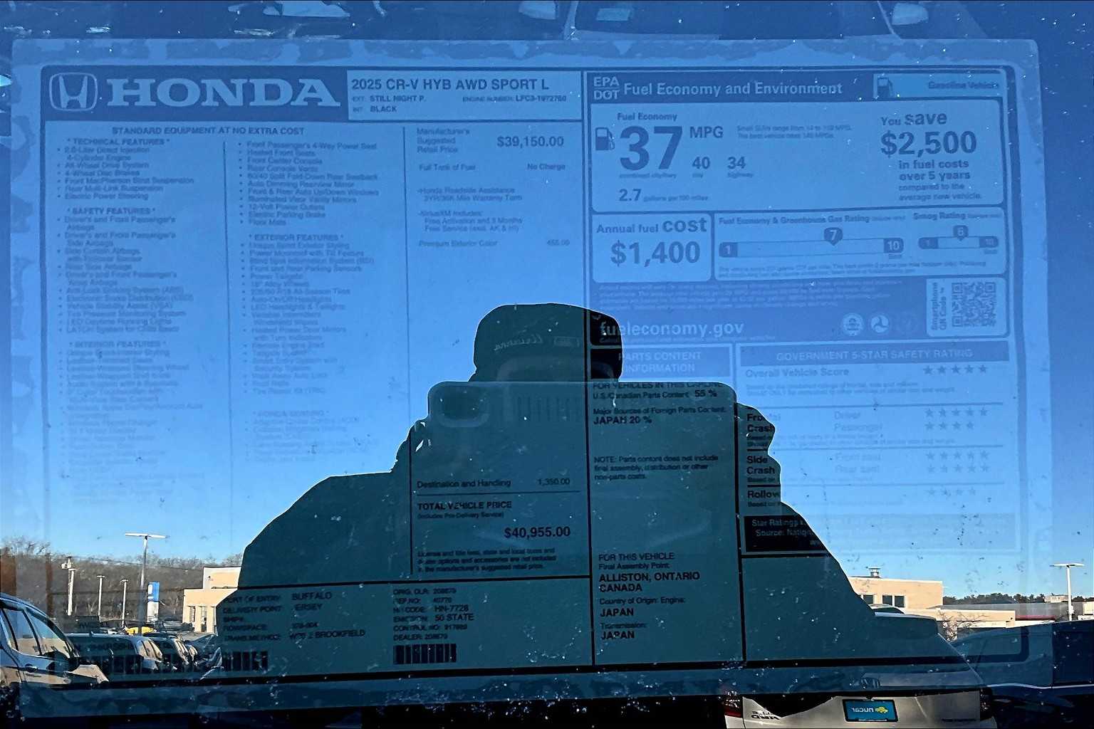 2025 Honda CR-V Hybrid Sport-L - Photo 18